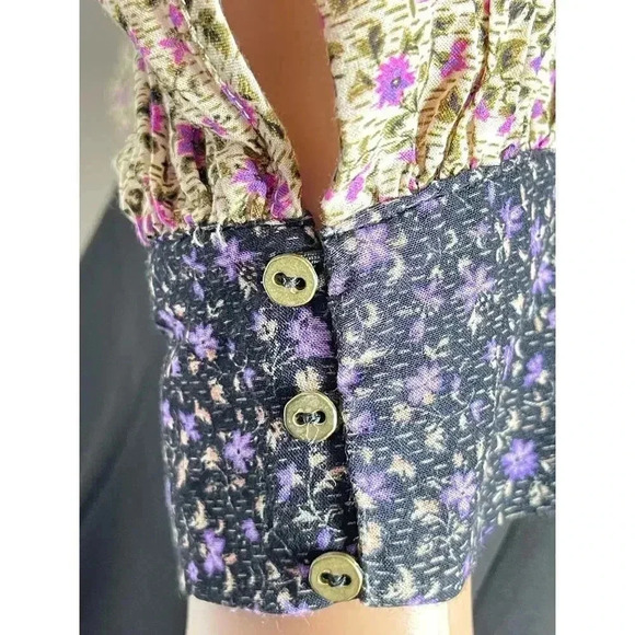 Ulla Johnson Colette Blouse size 2 boho floral - Picture 13 of 15